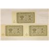 Image 2 : 3-1937 GERMAN 1 MARK CRISP AU/UNC BILLS