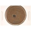 1853 US LARGE CENT AS SHOWN SQUARE PUNCH MARK