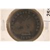 Image 1 : 1820 UPPER CANADA HALF PENNY COUNTER STAMPED