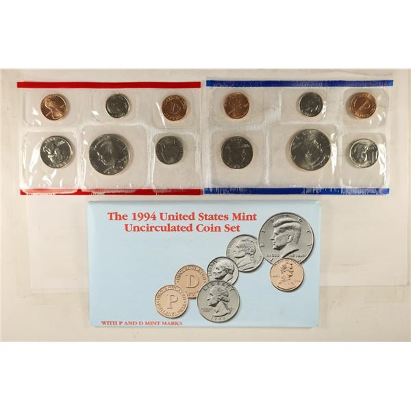 1994 US MINT SET (UNC) P/D (WITH ENVELOPE)