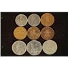 Image 2 : 9 GREAT BRITIAN COINS, 7 FROM 1971-1981