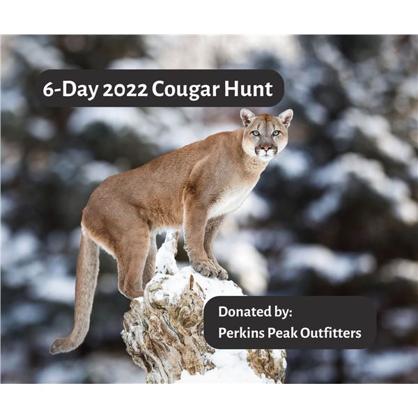 6-Day 2022 Cougar Hunt