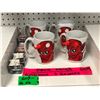 Image 1 : Group of 4 devil mugs w/ extra horns (From the superhero show)