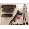 Image 2 : Stunt leather holsters, scabbards & belts - 7 pcs. (From the superhero show)