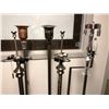 Image 2 : Group of 6 assorted floor lamps - no shades (From the superhero show)