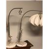 Image 2 : 2 pairs of table lamps - 1 shade missing (From the superhero show)