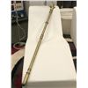 Image 3 : Roman style painted gold eagle staff - Approx 6ft tall (From the superhero show)