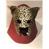 Image 1 : Wearable leather & faux fur cat mask (From the superhero show)