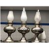 Image 1 : 3 Antique oil lamps (From the superhero show)