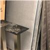 Image 2 : 16 pc. set grey office cubicle wall system & board room table (missing base) & 2 boxes of