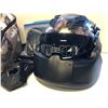 Image 2 : "Hero" Trooper helmet & assorted pads set - wardrobe costume (Played) - 607/14 (From the superhero