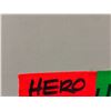Image 3 : "Hero" Trooper helmet & assorted pads set - wardrobe costume (Played) - 607/14 (From the superhero s