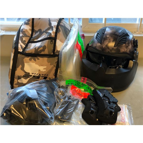 "Hero stunt" Clone helmet & assorted pads set - wardrobe costume (Played) - 607/14 (From the superhe