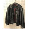 Image 2 : "Danier" Mens sz. large "The Smell" (band) black leather Jacket (From the superhero show)