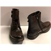 Image 2 : Pair of Town shoes sz. 10 brown leather boots (From the superhero show)