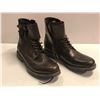 Image 1 : Pair of Town shoes sz. 9 1/2 brown leather boots (From the superhero show)