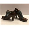 Image 2 : Pair of Miz Mooz sz. 9 elegant leather high heel shoes (From the superhero show)