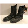 Image 1 : "Hero stunt" Pair sz. 8 black leather boots (From the superhero show)