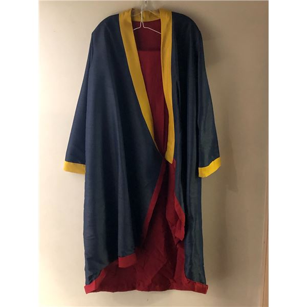 HOTSTOCK Red/Blue/Gold Robe - ep 212 / ch 2 / multiple scenes (From the superhero show)