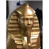 Image 4 : Approx 6 ft tall - Egyptian sarcophagus prop "painted gold on styrofoam construction" (From the horr