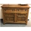Image 1 : Antique oak buffet cabinet (From the horror drama show)