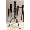 Image 2 : Heavy wrought iron gothic style large candle opera - approx 30" tall (From the horror drama show)