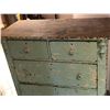 Image 2 : Early 1900s painted green wooden 4 drawer dresser (From the horror drama show)