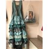 Image 2 : Flowing medieval style dress wardrobe costume w/ bag of accessories (From the superhero show)