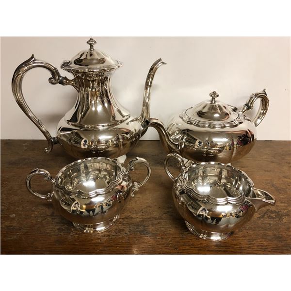 4 pc.silver plated tea & coffee service (From the horror drama show)