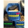 Image 1 : 3 rubber made container of burlap sacks (From the superhero show)