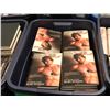 Image 2 : 7 Rubber made containers of new hardcover assorted novels / many multiples of same novels (From the 