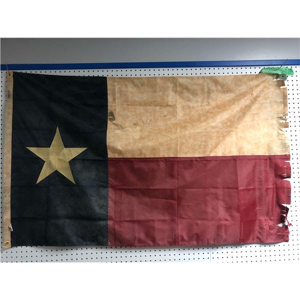 Reproduction of 1920s Flag of Texas - approx 58" x 36" (From the superhero show)