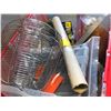 Image 2 : Pallet of film industry misc. items - set dec / water bottles / masking tape etc (From the superhero
