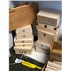 Image 3 : Group of "approx 25" assorted wooden keepsake boxes (From the superhero show)