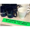 Image 3 : Group of 4 wharton university of pennsylvania coffee mugs & 2 "Hero" (Girl) white coffee mugs ep 609