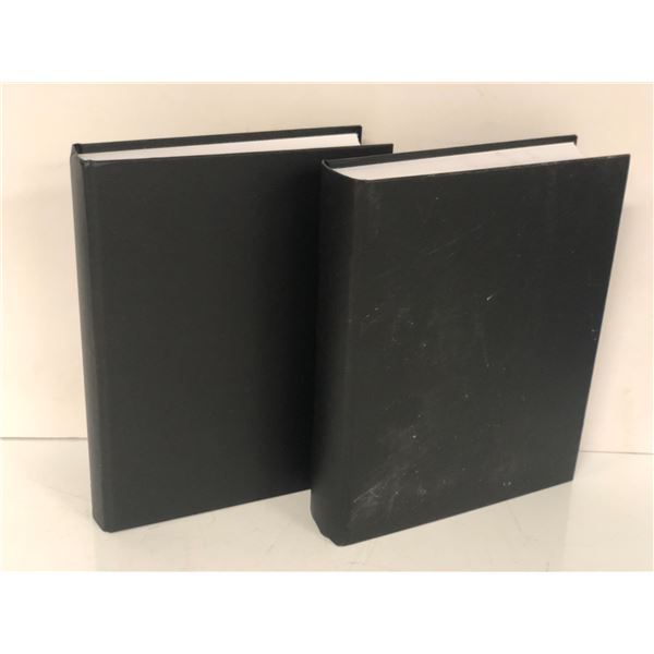 "Hero" (Boy) - Two parlour / lab hardcover blank page books (From the superhero show)