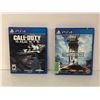 Image 1 : 2 Playstation 4 games - Star Wars battlefront & Call of Duty Ghosts (From the superhero show)