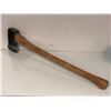 Image 1 : "Hero" (Girl) rubber & wood Prop axe (From the superhero show)