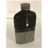 Image 1 : "Hero" (Boy) liquor flask - glass / metal / leather (From the superhero show)