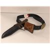 Image 1 : "Hero stunt" (Boy) "CS" belt w/ knife & pouch (From the superhero show)