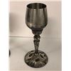 Image 4 : 2 "Hero" (Boy) metal chalices - 1 w/ skull & cross bones motif - ep. 106 sc 18,24 (From the superher