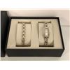 Image 2 : "New" Bulova - ladies watch & tennis bracelet set