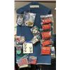Image 1 : Large group of assorted sew-on patches (From the superhero show)