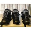 Image 1 : 3 pairs of new Rawlings 5 DCW series leg guards