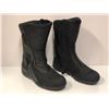 Image 1 : Pair sz. 9 Alpinestars - black motorcycle boots (From the superhero show)