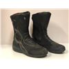 Image 1 : Pair sz. 12 Alpinestars - black motorcycle boots (From the superhero show)