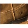 Image 2 : Pair sz. 10 Ariat - brown suede boots leather boots (From the superhero show)