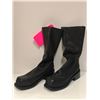 Image 1 : Pair of "Hero" (Girl) european sz. 39 - (made in Germany) Black Square Toe calf height boot (From th