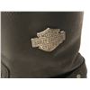 Image 2 : Pair of "Hero Stunt" (Boy) sz. 12 black Motor Harley-Davidson cycles - buckle boots (From the superh