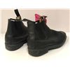 Image 2 : Pair of "Hero Stunt" (Boy) sz. 11 Blundstone - black leather pull-on boots (From the superhero show)